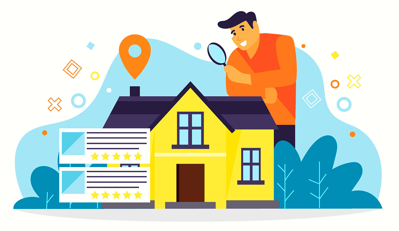 Usuário pesquisando uma casa no temporadalivre