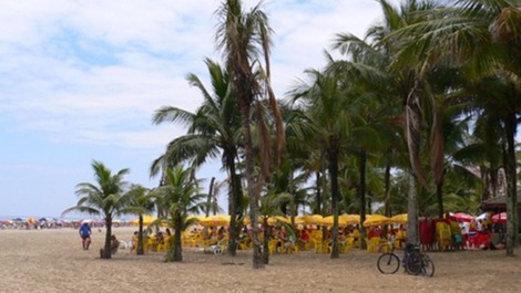 ALUGUEL DE APTO NA PRAIA FRENTE MAR PROMOÇÃO $200 diaria p 8 pessoas