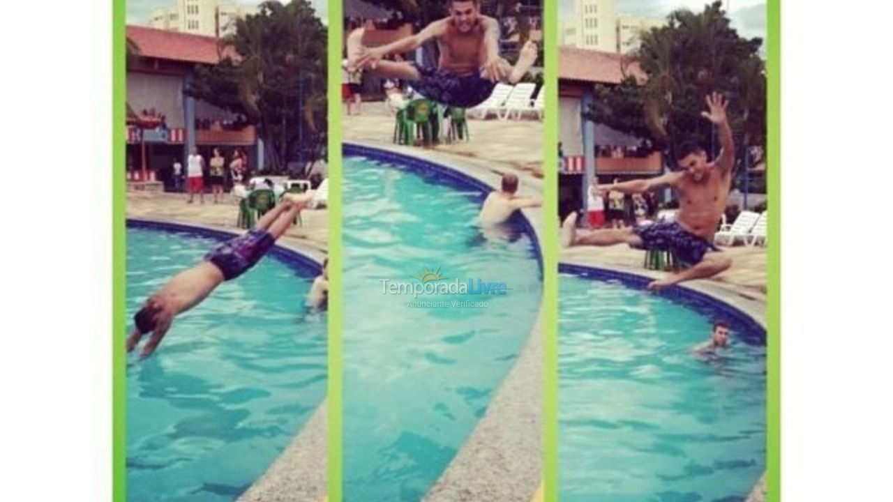 Apartamento para aluguel de temporada em Caldas Novas (Bairro Termal)