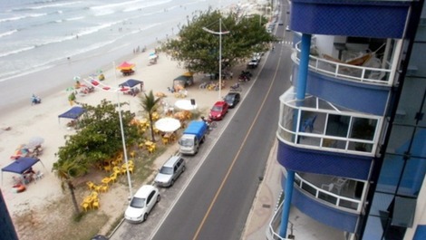 Vista da sacada para a paria