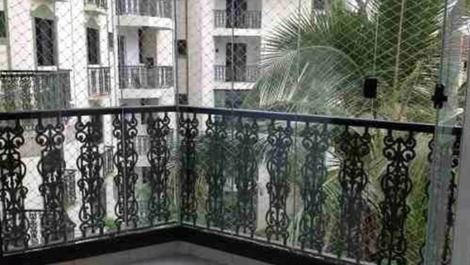 Sacada c/ Vidro e Rede de Proteção