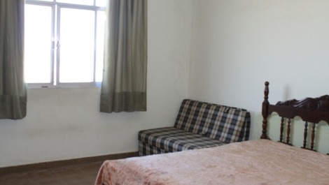 quarto casal apto 205 frente p/ o mar