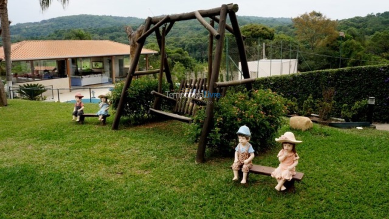 Granja para alquiler de vacaciones em Ibiúna (Condominio Sitio Lagos de Ibiuna)