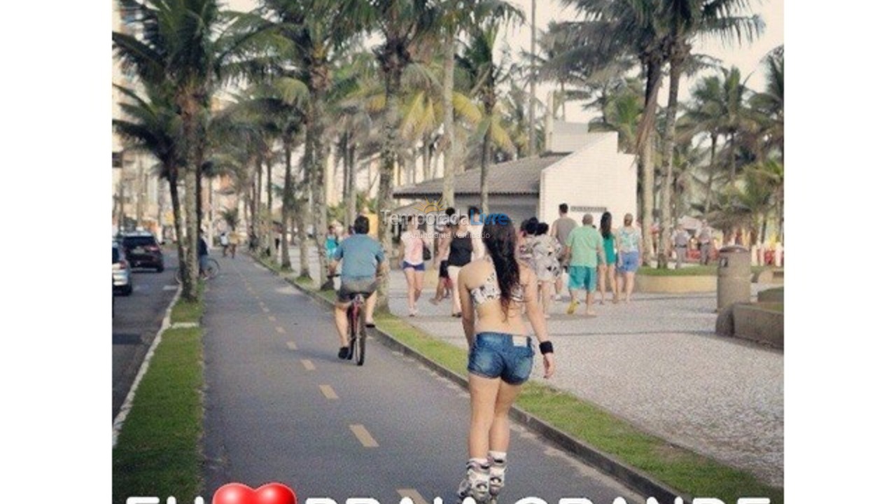 Apartamento para aluguel de temporada em Praia Grande (Boqueirão)