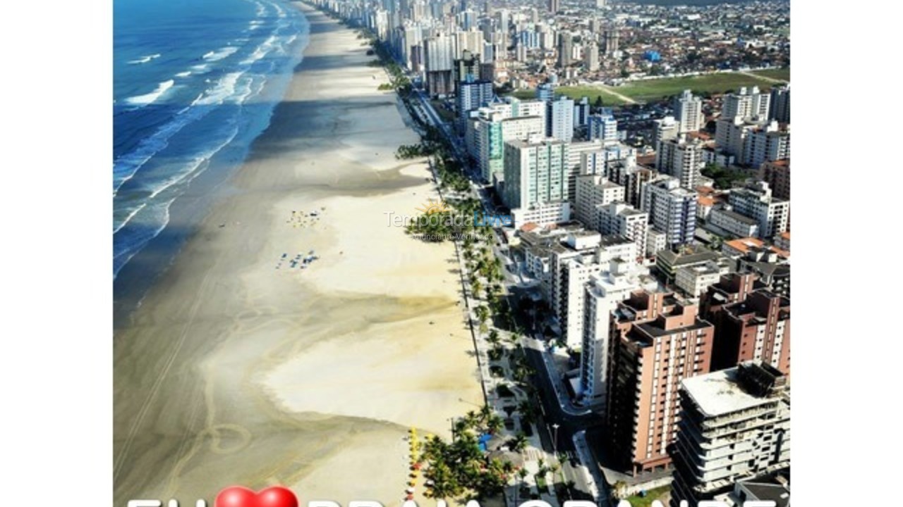 Apartamento para aluguel de temporada em Praia Grande (Boqueirão)