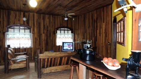 Excellent house next to natureza.Tranquilidade, great entertainment an