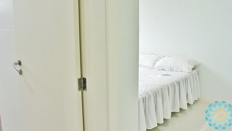 Suíte com cama de casal