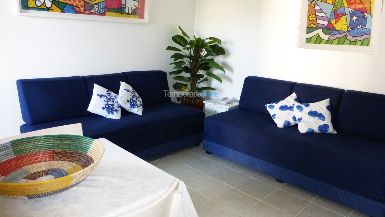 Apartment for vacation rental in Ubatuba (Praia das Toninhas)