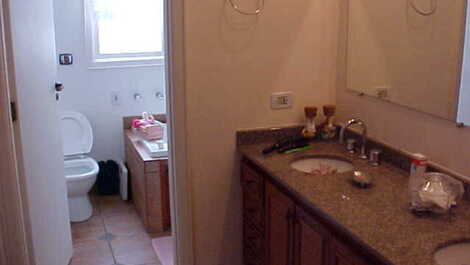    lavabo da suite com 2 cubas