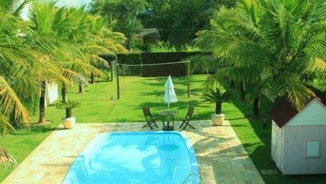 Casa alto padrão, com piscina, à 200m do mar em Mariscal Ref. 12