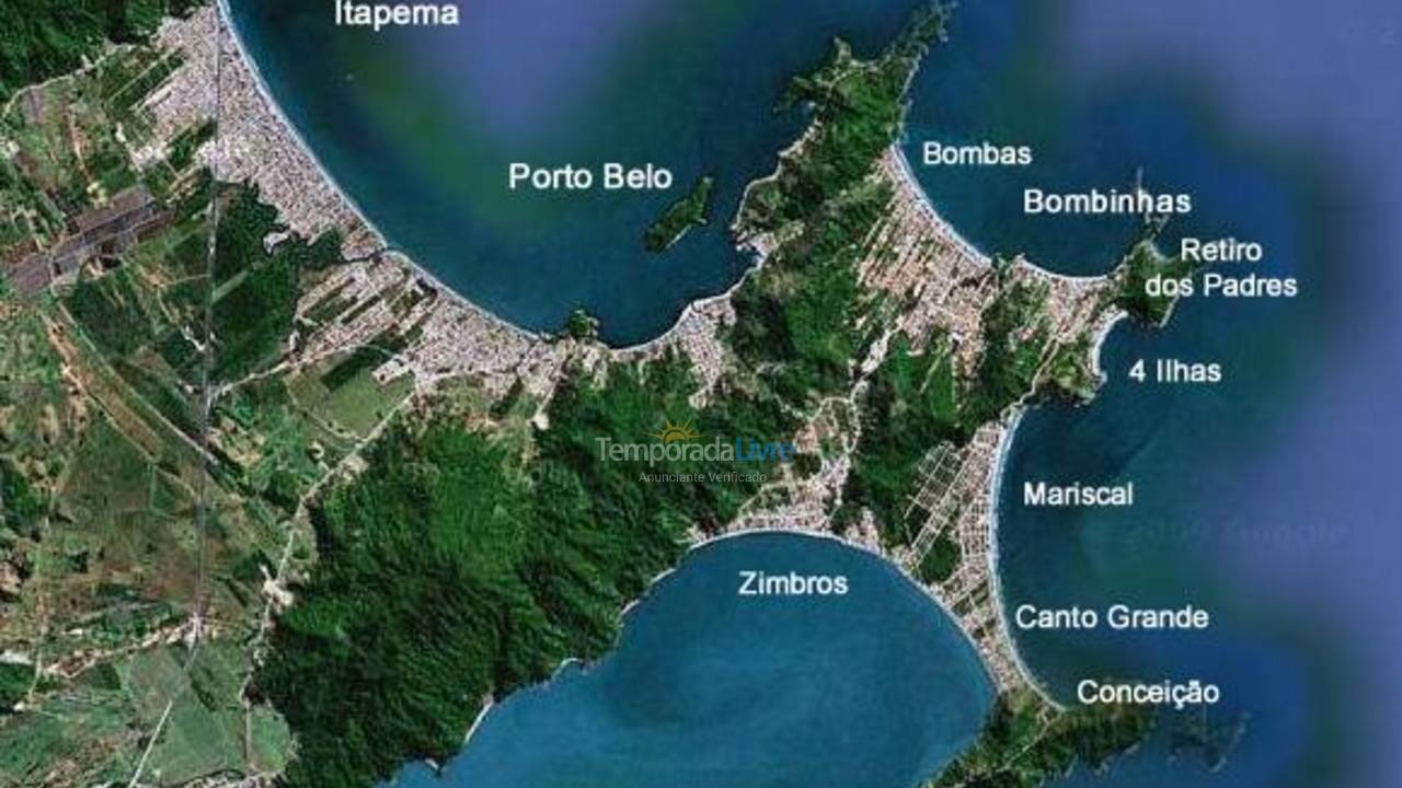 House for vacation rental in Bombinhas (Mariscal)