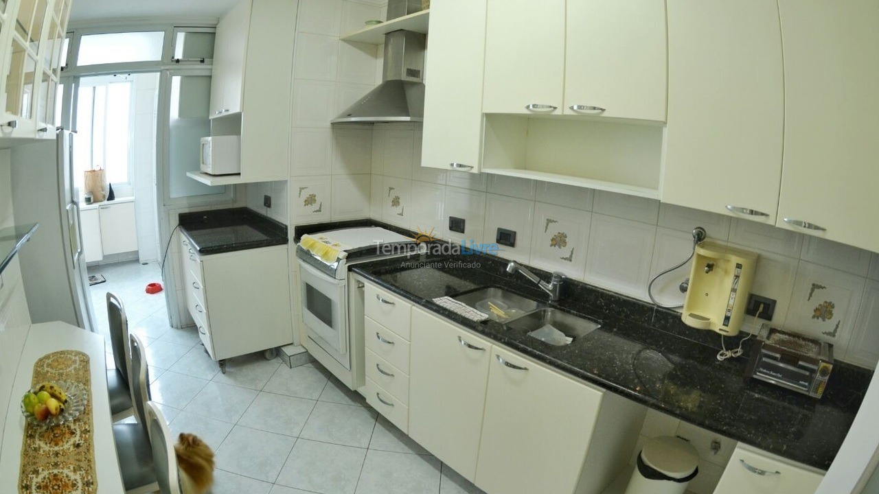 Apartment for vacation rental in Guarujá (Pitangueiras)