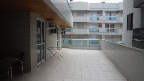 Terraço privado do apartamento