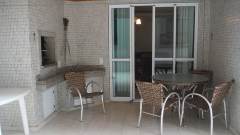 Terraço privado do apartamento