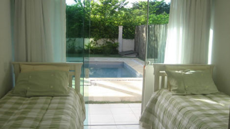 Suite com camas de solteiro