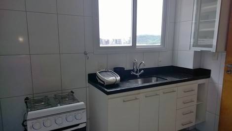 vista para o mar da cozinha