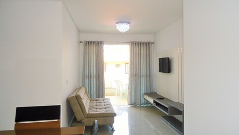 Sala de estar e jantar integradas