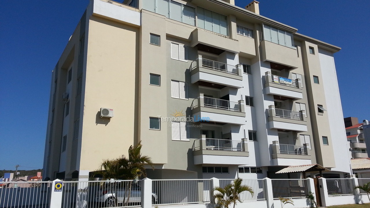 Apartment for vacation rental in Governador Celso Ramos (Praia de Palmas)
