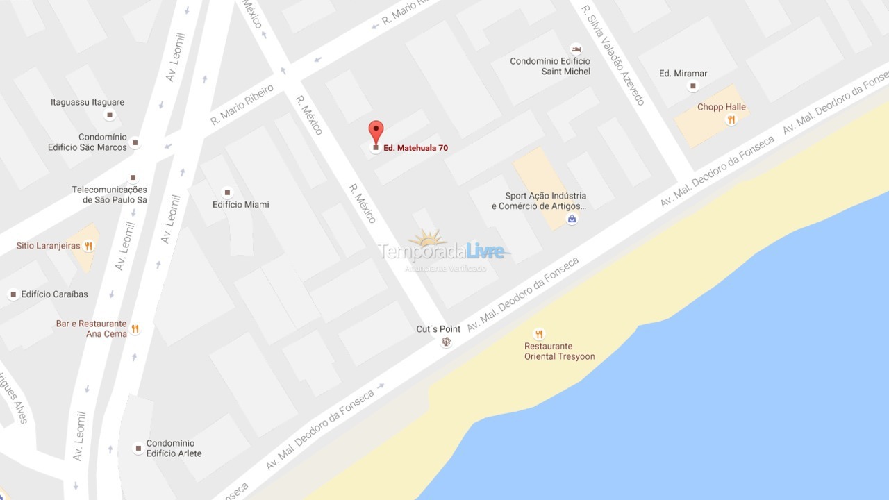 Apartamento para aluguel de temporada em Guarujá (Pitangueiras)