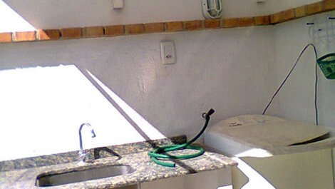 Pia da churrasqueira apto. Aroeira.