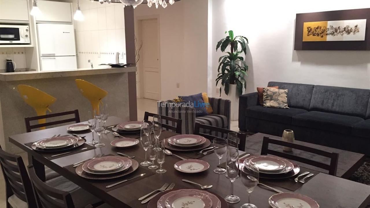 Apartamento para aluguel de temporada em Itapema (Meia Praia)