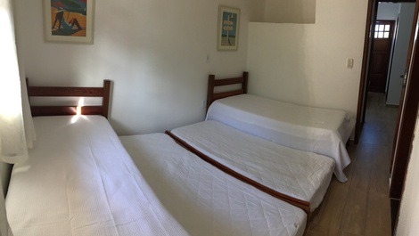 Suíte solteiro - bicamas 