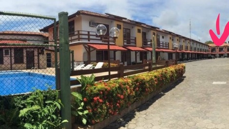 Localização do imóvel dentro do condomínio. 