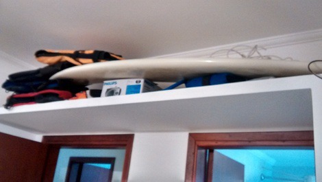 Prateleiras nos quartos