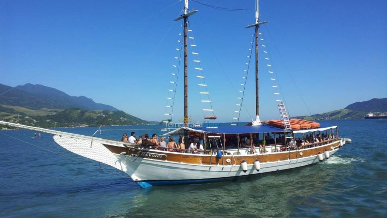 Casa para alquiler de vacaciones em Ilhabela (Praia do Curral Grande)