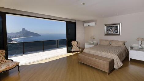 ESTUPENDA MANSION, 5 suites, vista panorámica al mar, alquila DAILY / ANUAL