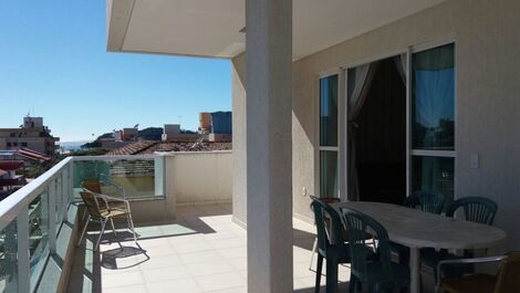 Cobertura no centro de Bombinhas