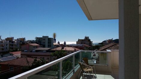 Cobertura no centro de Bombinhas