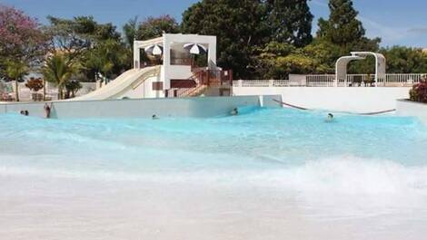 LACQUA DI ROMA Apartamento 1 quarto para temporada em Caldas Novas