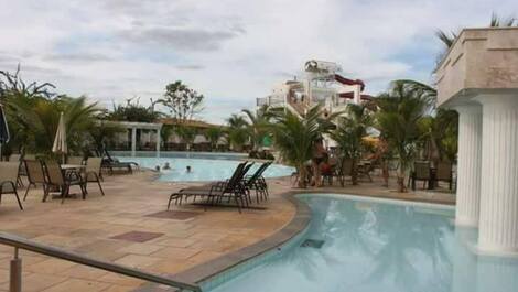 LACQUA DI ROMA Apartamento 1 quarto para temporada em Caldas Novas