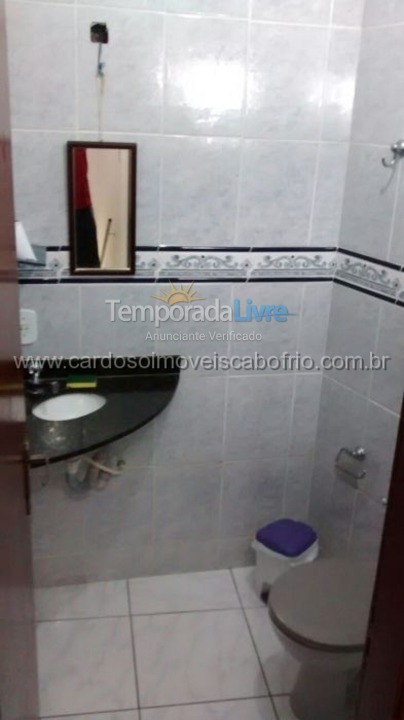 Casa para aluguel de temporada em Cabo Frio (Praia do Forte)