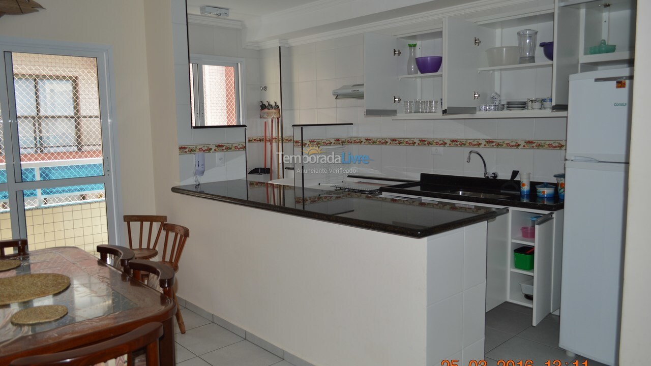 Apartment for vacation rental in Ubatuba (Praia Grande)