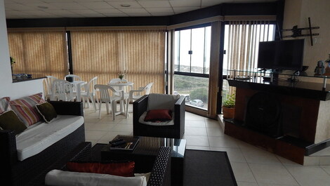 sala de tv com vista