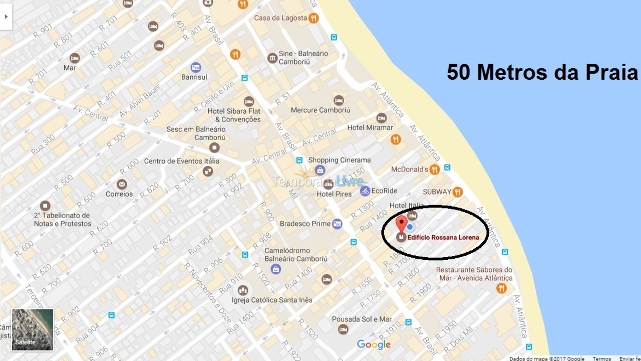 Apartment for vacation rental in Balneário Camboriú (Praia Central)