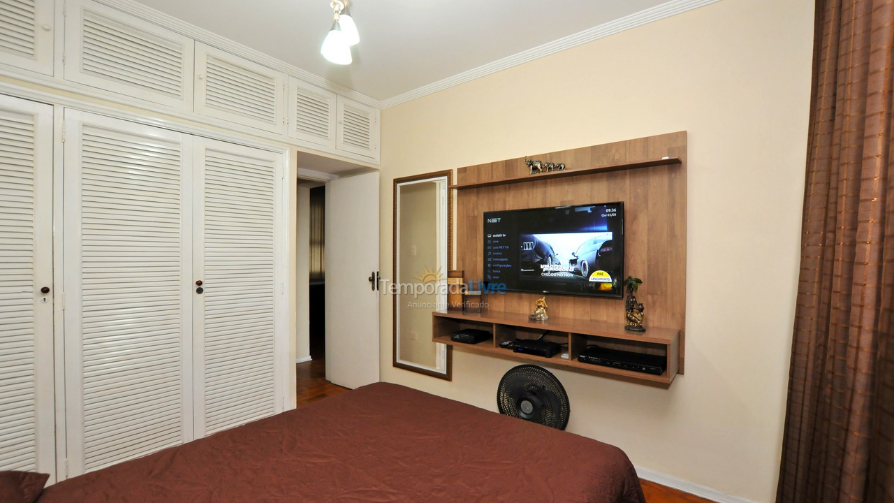 Apartamento para aluguel de temporada em São Vicente (Itararé)