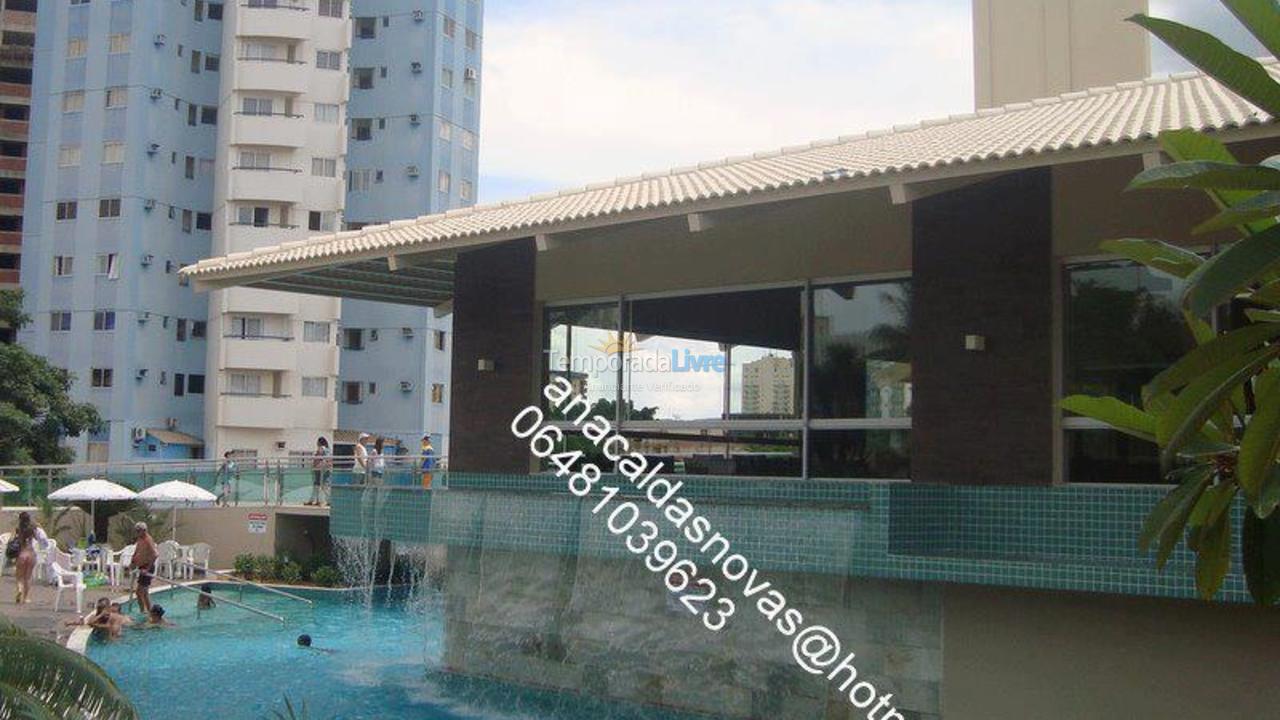 Apartment for vacation rental in Caldas Novas (Bairro Termal)