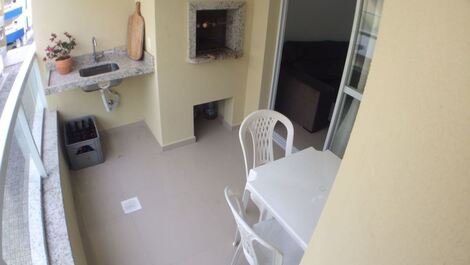 Sacada com churrasqueira