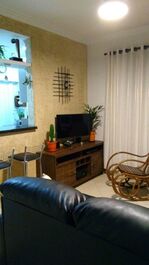 Apartamento 80 Mts d Areia Praia Grande Canto Forte 13-997087024 whats