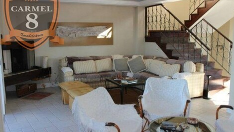 HIGH STANDARD HOUSE WITH 04 SUITES, POOL AND PANORAMIC VIEW OF THE BEACH