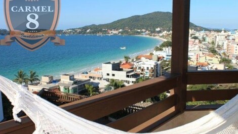 HIGH STANDARD HOUSE WITH 04 SUITES, POOL AND PANORAMIC VIEW OF THE BEACH