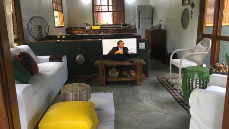 Vista parte superior da casa 