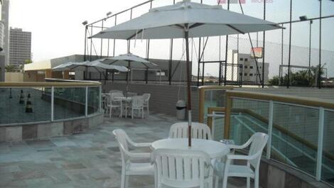 You can use the pool and leisure facilities. Luxury standard building