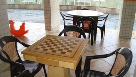 You can use the pool and leisure facilities. Luxury standard building