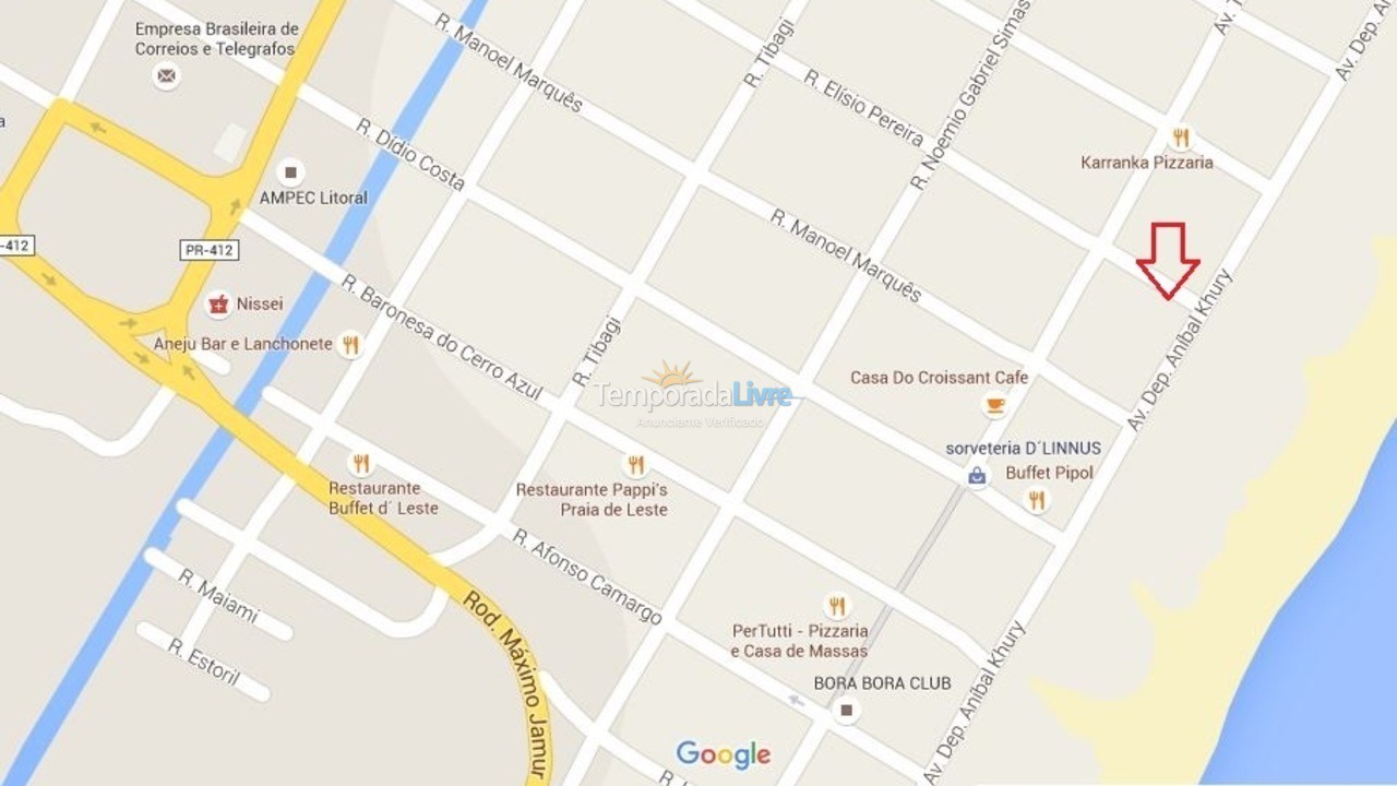 House for vacation rental in Pontal do Paraná (Praia de Leste)