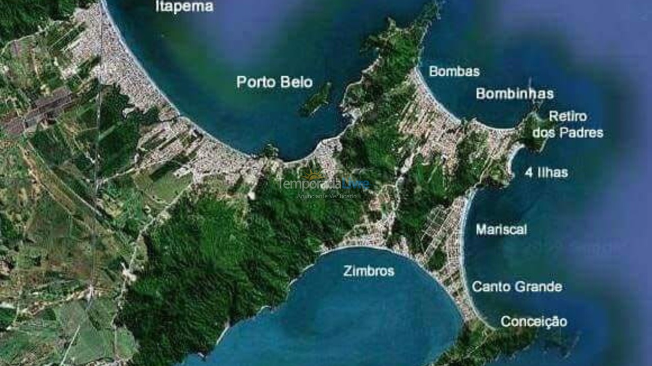 Apartamento para alquiler de vacaciones em Bombinhas (Praia de Bombas)