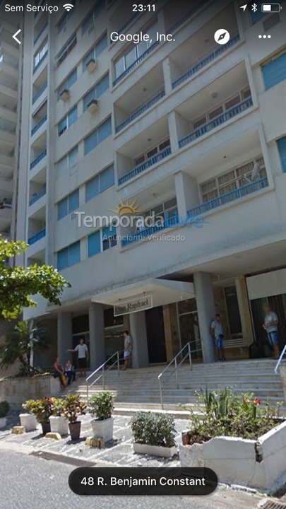 Apartamento para aluguel de temporada em Guarujá (Pitangueiras)